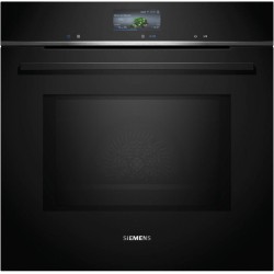 Horno Multifunción con Microondas Pirolítico Siemens HM776GKB1 71 Litros de Capacidad