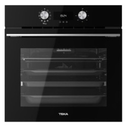 Pyrolytischer Multifunktionsofen mit Luftfrittierfunktion Teka HLB8416BK Inox 70 Liter der hydrolytischen Kapazität