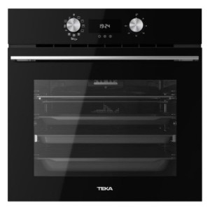 Pyrolytischer Multifunktionsofen mit Luftfrittierfunktion Teka HLB8416BK Inox 70 Liter der hydrolytischen Kapazität