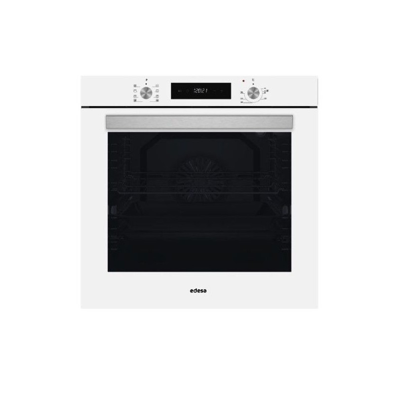 Multifunktionsofen Edesa EOE7050FWH Weißes Glas 80 Liter Kapazität Multifunktionsofen Edesa EOE7050FWH Weißes Glas 80 Liter Kapazität