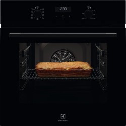 Multifunktionsofen Electrolux OEF5H50BK Schwarzes Glas 72 Liter Kapazität