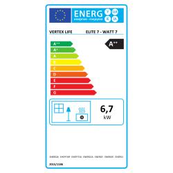 Estufa de Pellet ELITE 7 kW