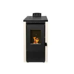 Pelletofen ELITE 7 kW Pelletheizung A+ bis zu 45 m²