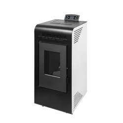 Estufa de Pellet POWER 9 kW Blanca