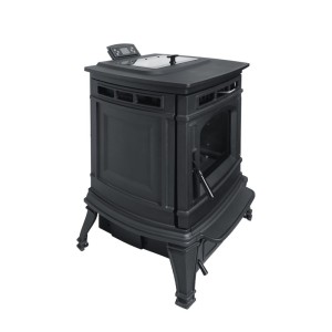 Estufa de Pellet MAXIMA FUNDICION 12,8 kW Negra