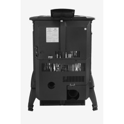 Estufa de Pellet MAXIMA FUNDICION 12,8 kW Negra