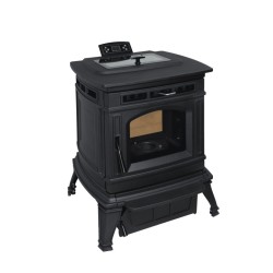 Estufa de Pellet MAXIMA FUNDICION 12,8 kW Negra