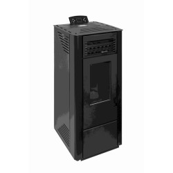 Estufa de Pellet KING 10 kW Negra