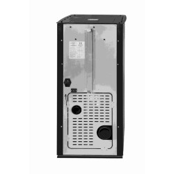 Estufa de Pellet KING 10 kW Negra