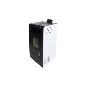 Estufa de Pellet ALFA 12 kW Blanca