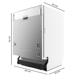 Lavavajillas Cecotec Bolero Aguazero 8001 Full BI Integrable