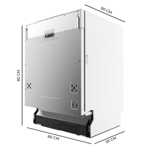 Lavavajillas Cecotec Bolero Aguazero 8001 Full BI Integrable