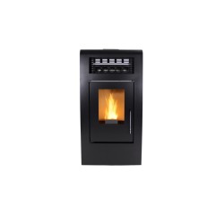 Pelletofen ALFA 12 kW Weiß Pelletkamin A+