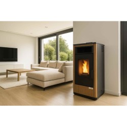 Estufa de Pellet TOSCANA CANALIZADA 10 kW