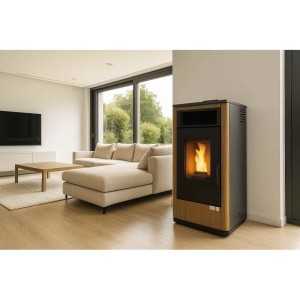 Pelletofen TOSCANA KANALISIERBAR 10 kW Kanalisier Pelletkamin A+