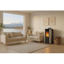 Estufa de Pellet ELITE 12 Canalizada 12 kW