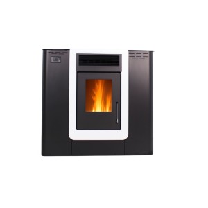 Pelletofen PASILLO 10 KANALISIERBAR 10 kW Schwarz Kanalisier Pelletkamin A+