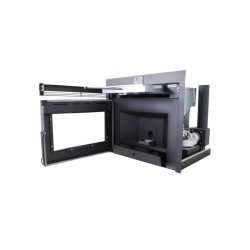 Estufa de Pellet Insertable INSERT CANADÁ 11 kW Negra