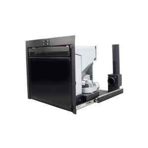 Estufa de Pellet Insertable INSERT CANADÁ 11 kW Negra