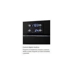 Einbau-Pelletofen INSERT CANADÁ 11 kW Schwarz