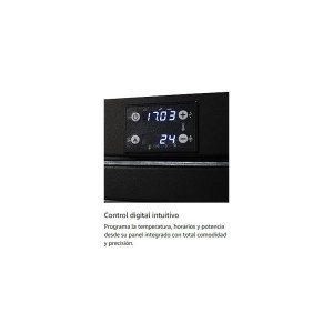 Estufa de Pellet Insertable INSERT CANADÁ 11 kW Negra