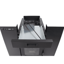 Estufa de Pellet Insertable INSERT 8 kW Negra