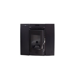 Estufa de Pellet Insertable INSERT 8 kW Negra