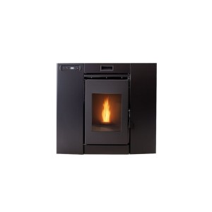Estufa de Pellet Insertable INSERT 8 kW Negra