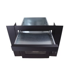 Estufa de Pellet Insertable INSERT 12 CANALIZADA 12 kW Negra