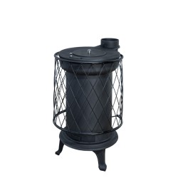 Holzofen für den Außenbereich EIDER RUSTIKAL FÜR DEN AUSSENBEREICH 13,05 kW Kompakt 68x52x41cm