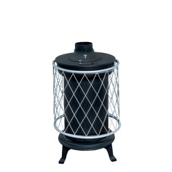 Holzofen für den Außenbereich EIDER RUSTIKAL FÜR DEN AUSSENBEREICH 13,05 kW Kompakt Kaminofen 68x52x41cm