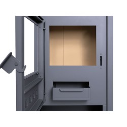 Estufa de Leña AMINA 8,16 kW