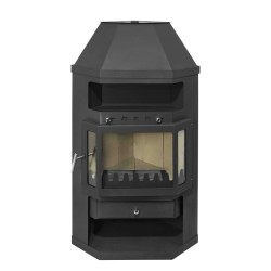 Holzofen LINAM ECKE 10,8 kW Kaminofen für Ecke +A