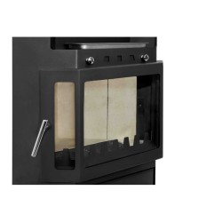 Holzofen LINAM ECKE 10,8 kW Kaminofen für Ecke +A
