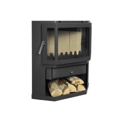 Holzofen LINAM ECKE 10,8 kW Kaminofen für Ecke +A
