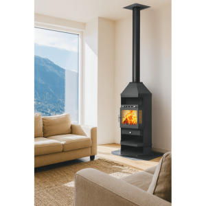Estufa de Leña LINAM ESQUINA 10,8 kW