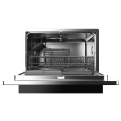 Mini Geschirrspüler halbintegrierbar Kompakt Cecotec Bolero Aguazero 2500 S-BI Schwarzes Glas