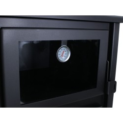 Holzofen mit Backofen QUARTZ 12,4 kW Kaminofen +A
