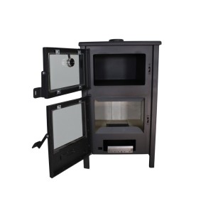 Estufa de Leña con Horno QUARTZ 12,4 kW