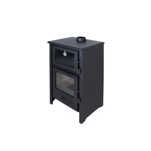 Holzofen mit Backofen QUARTZ 12,4 kW Kaminofen +A