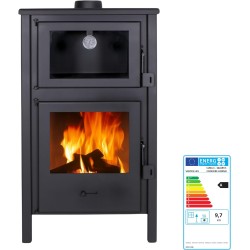 Holzofen mit Backofen QUARTZ 12,4 kW
