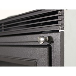 Einbau-Holzofen mit Belüftung INSERT AURORA ECO IRON 70 BELÜFTET 13,3 kW Kaminofen +A