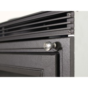 Einbau-Holzofen mit Belüftung INSERT AURORA ECO IRON 70 BELÜFTET 13,3 kW Kaminofen +A