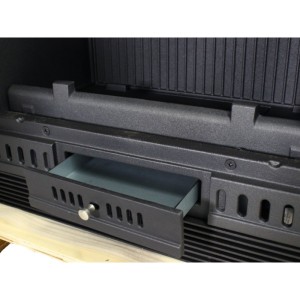Einbau-Holzofen mit Belüftung INSERT AURORA ECO IRON 70 BELÜFTET 13,3 kW Kaminofen +A