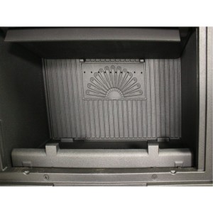Einbau-Holzofen mit Belüftung INSERT AURORA ECO IRON 70 BELÜFTET 13,3 kW Kaminofen +A
