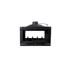 Holzofen für den Wohnbereich EIDER HOGAR 90 Tunnel 2 Seiten 16,2 kW