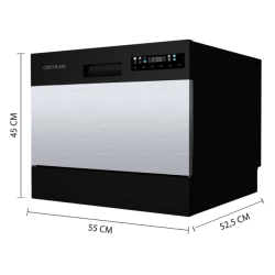 Mini Geschirrspüler Cecotec Bolero Aguazero 2300 Inox Compact