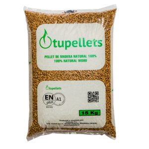 Holzpellets 15 Kg Heizpellets A1+ (72 stk. Pack - PALETTE) 1080 Kg