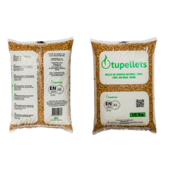 Holzpellets 15 Kg Heizpellets A1+ (72 stk. Pack - PALETTE) 1080 Kg