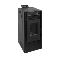 Pelletofen NEBULA 9 kW Schwarz Pelletheizung A+